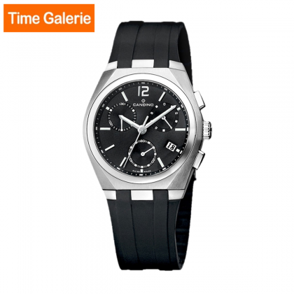 Candino CDOWC7509/3 Black Strap with Black Dial Casual Men Watch